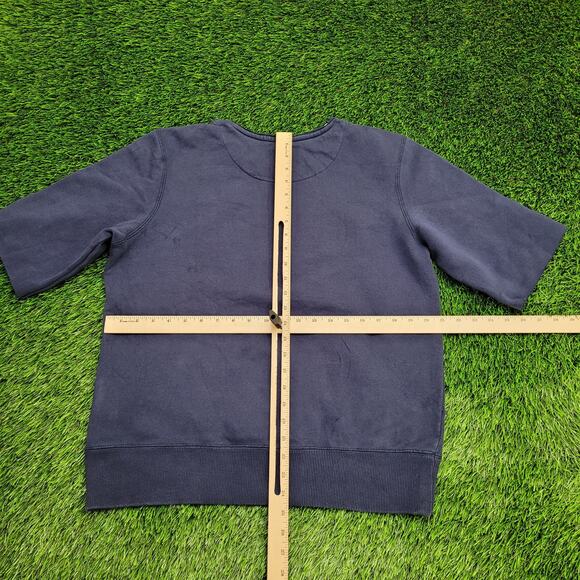 NIKE Michigan Wolverines Sweatshirt Medium 21x24 Blue - Picture 3 of 14